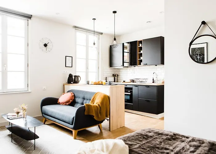 L'audacieux Lumineux Renove Et Equipe En Centre Apartmán *